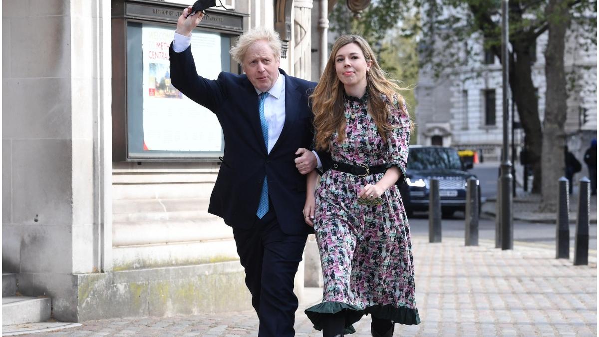 boris johnson casatorie secret