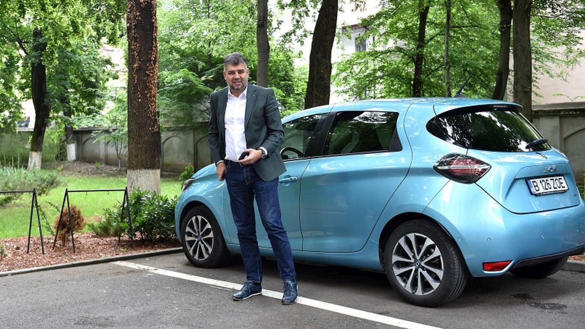 marcel ciolacu masina electrica