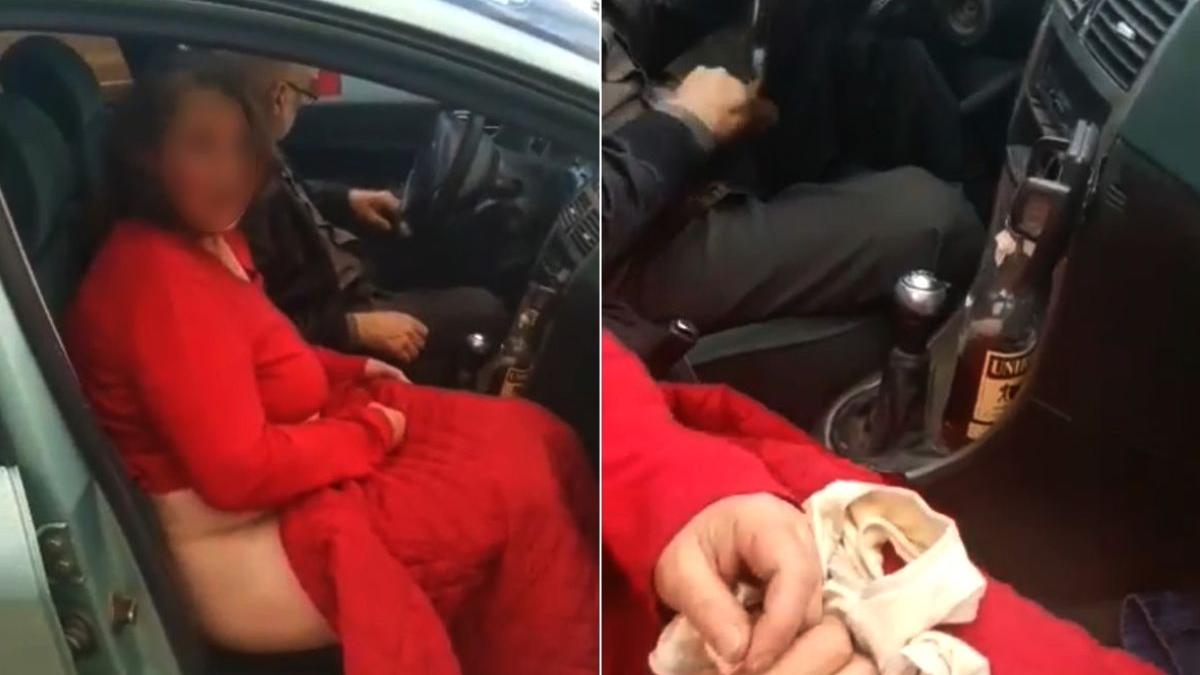 sofer botosani sticla coniac schimbator femeie dezbracata blocat trafic