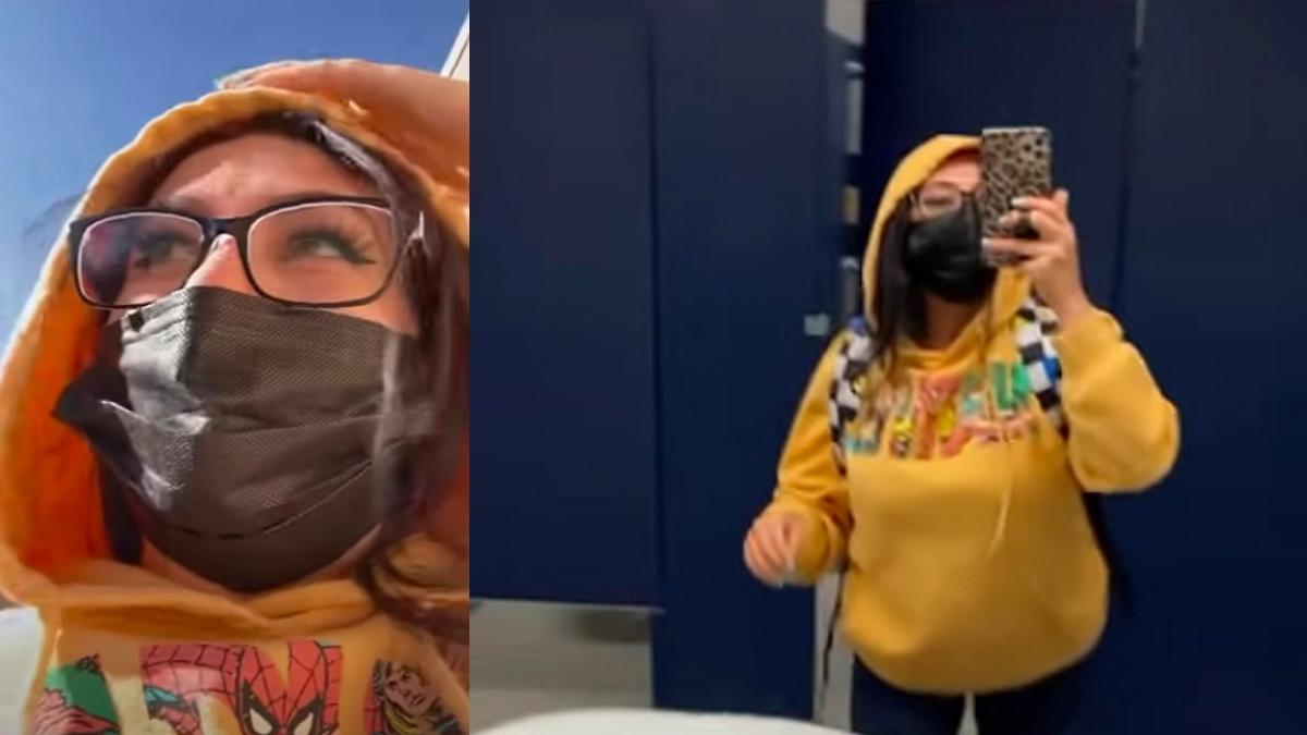 femeie arestata dupa ce a mers la scoala deghizata in fiica ei