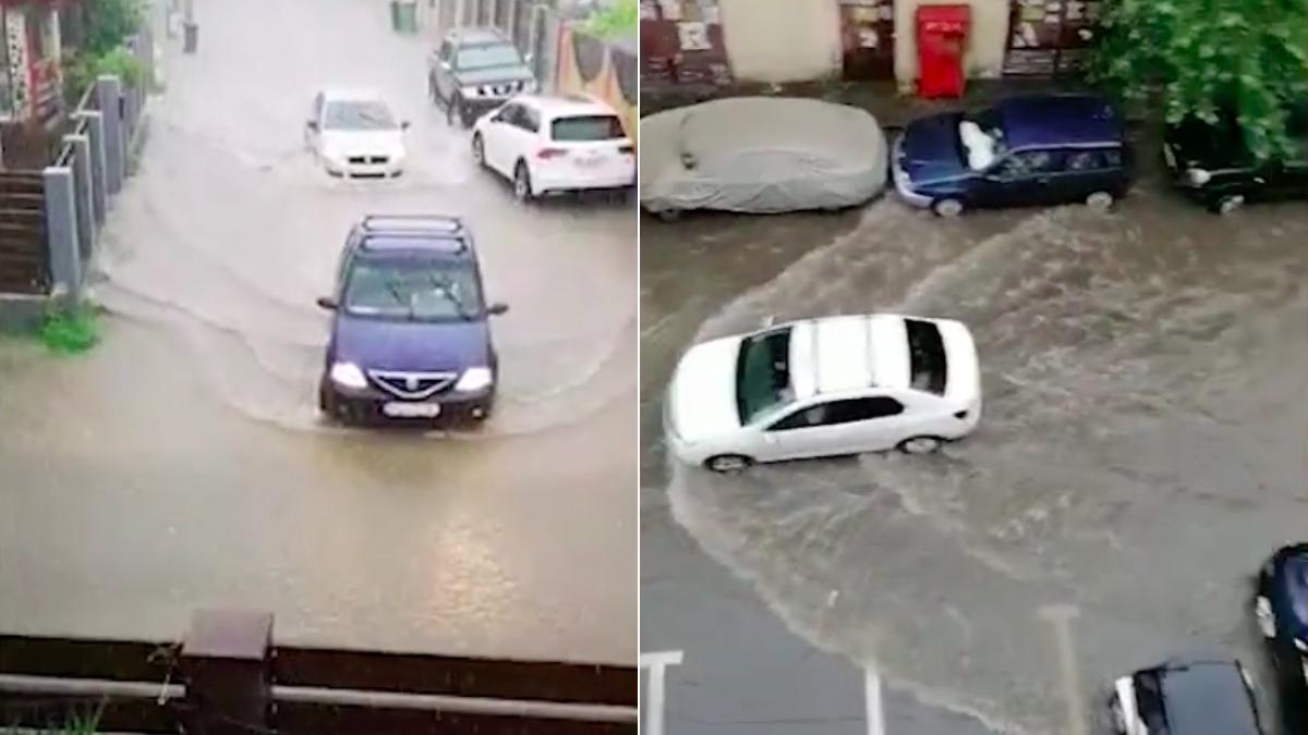 inundatii bucuresti ilfov dupa o ploaie care a durat mai putin de o ora