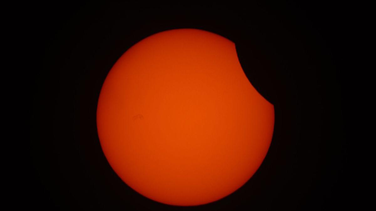 imagini eclipsa live nasa