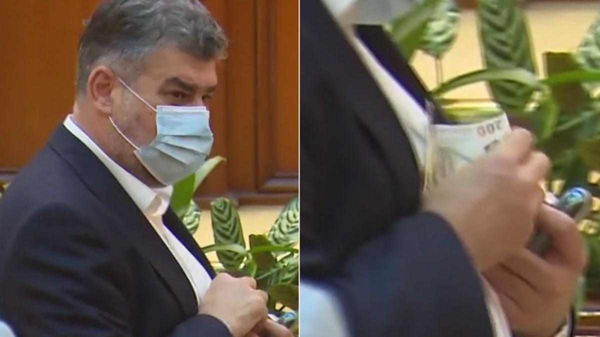 marcel ciolacu bani portofel