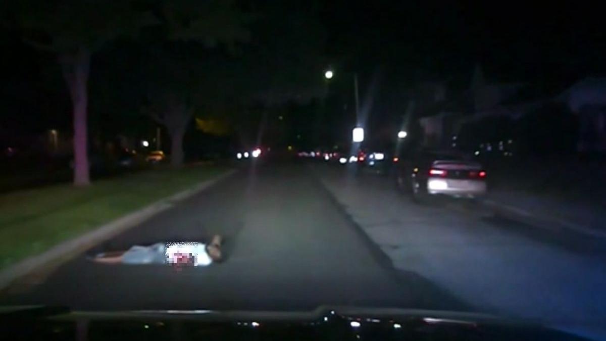 barbat impuscat ohio sua masina politie