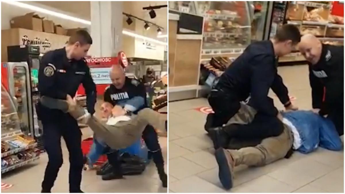 cutitar politistii sibiu libertate magazin masca