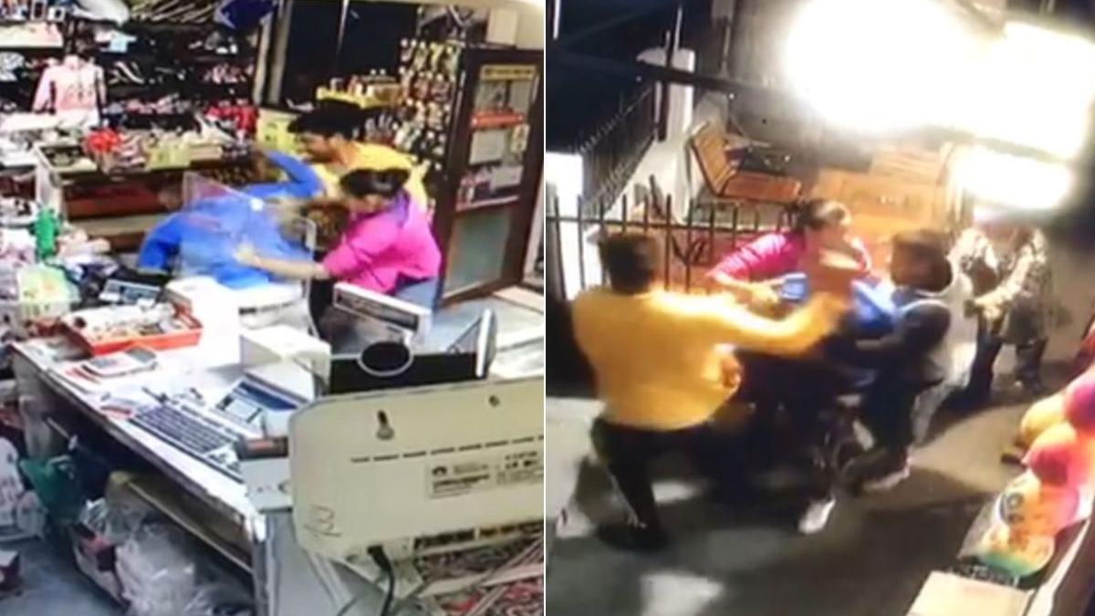 barbat racoasa vrancea batut doi tineri magazin