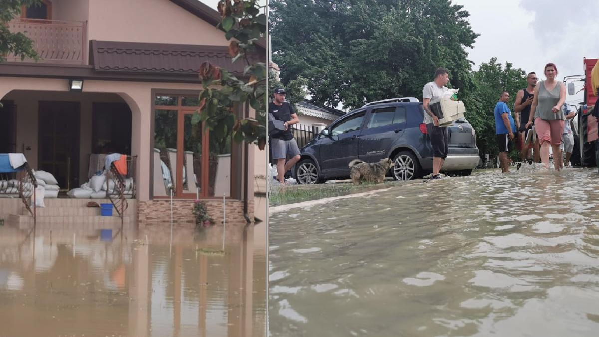 comuna ape inundatii pompieri vrancea galati