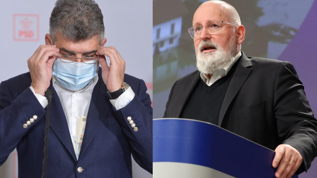 marcel ciolacu intrevedere frans timmermans vicepresedinte comisia europeana