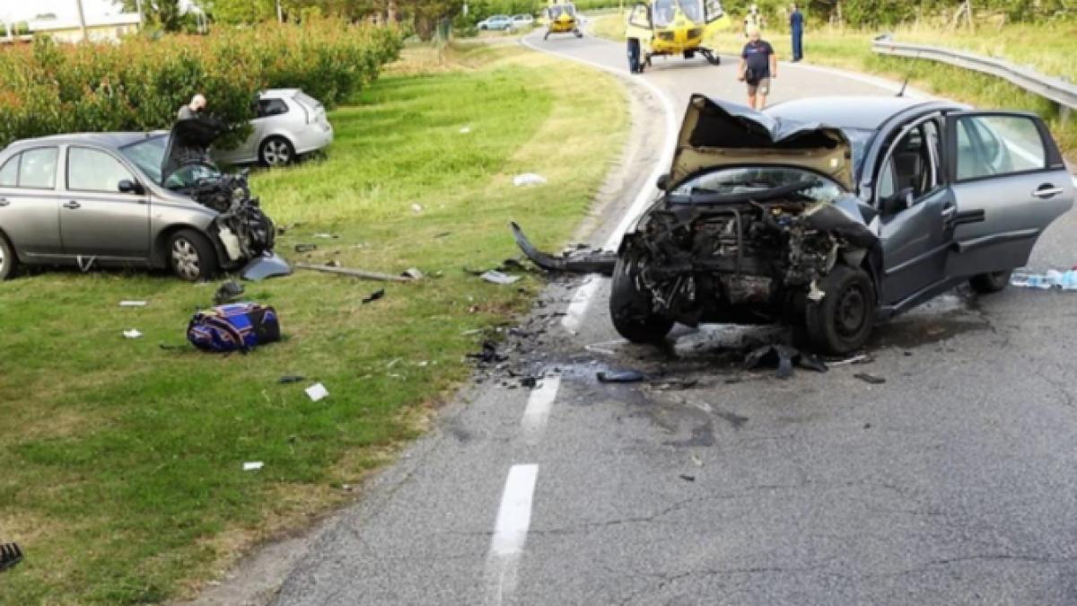 un roman in stare extrem de grava in urma unui accident teribil produs in italia