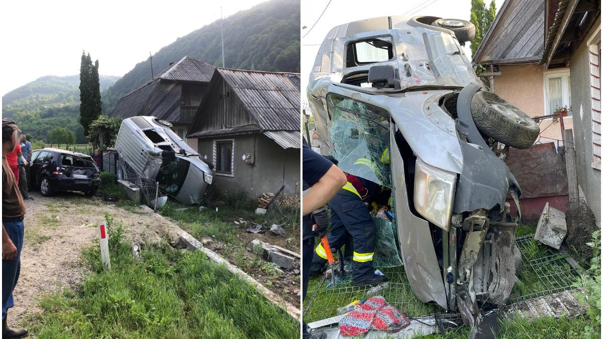 accident spectaculos bistrita nasaud masina sub fereastra