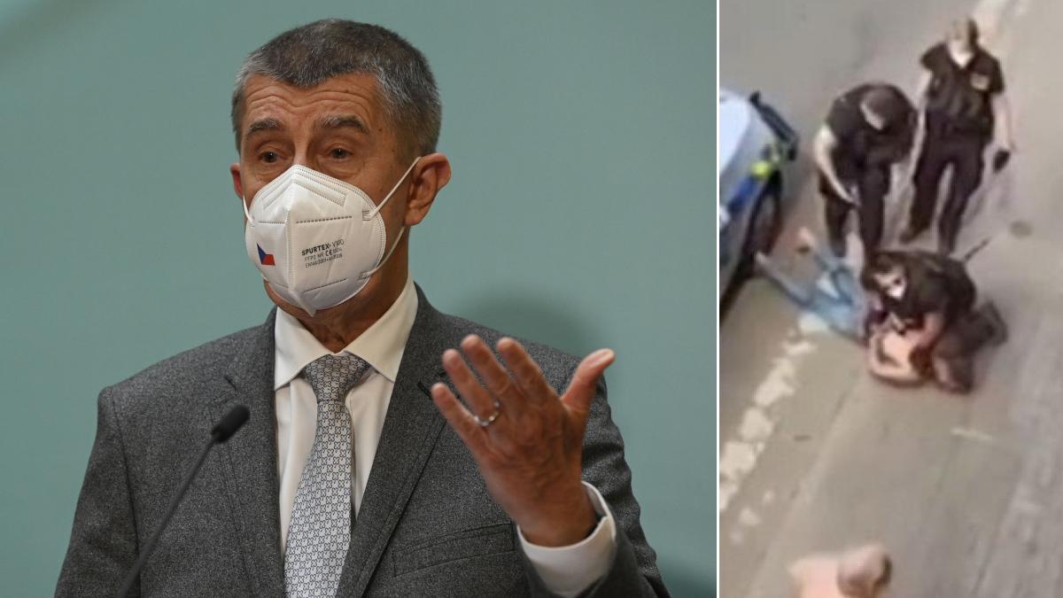 andrej babis stanislav tomas george floyd multumiri politisti teplice cehia