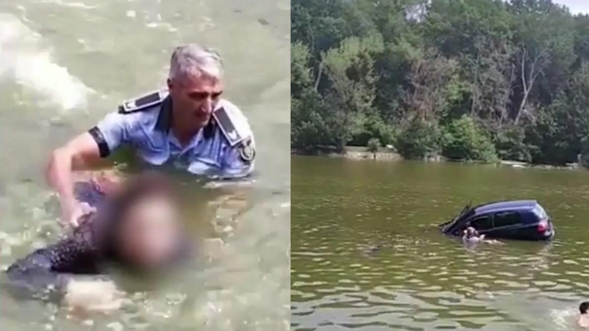politist salvat soferita lac premiat 1000 euro