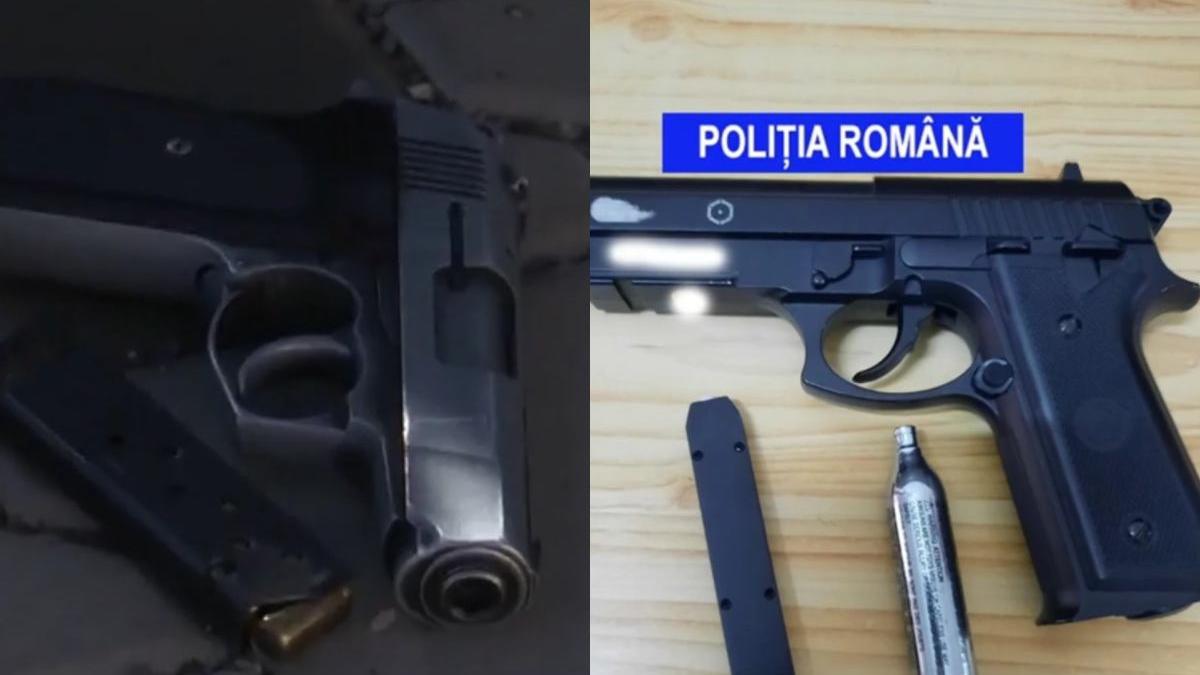 tanar 17 ani amenintat pistol persoane petrecere botez buzau