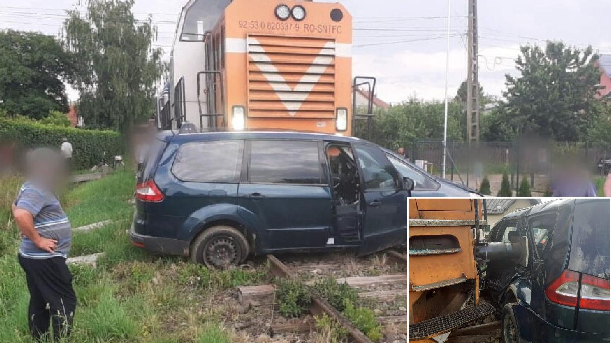 masina lovita tren radauti copii adulti raniti suceava
