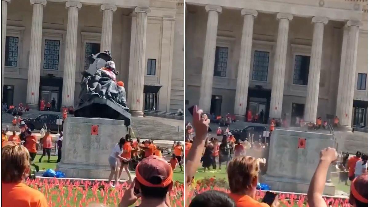 statuie regina victoria elisabeta daramate canada copii indigeni