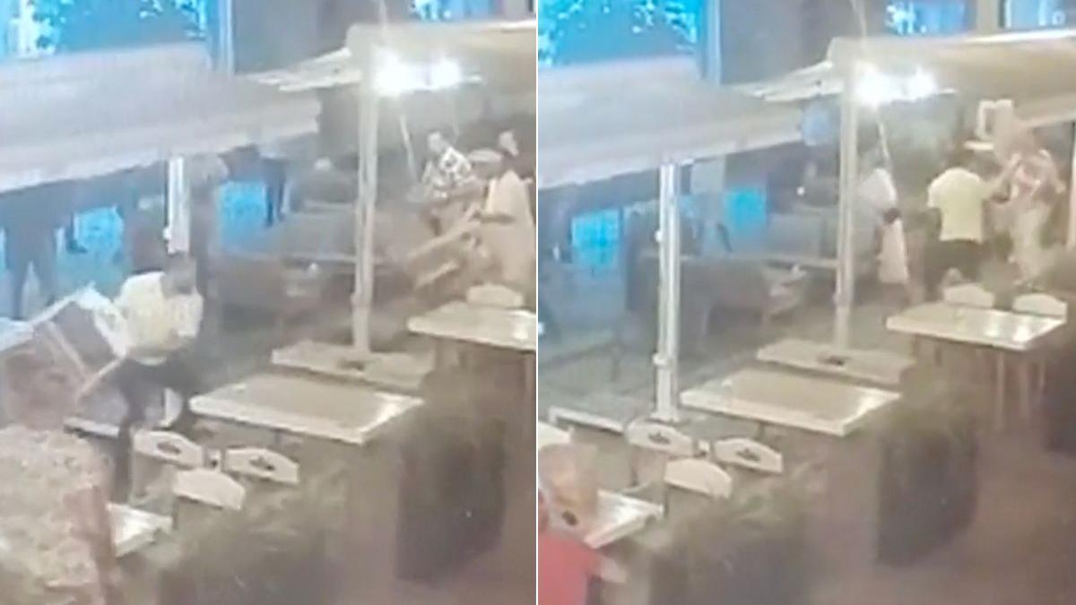 50 persoane bataie terasa timisoara