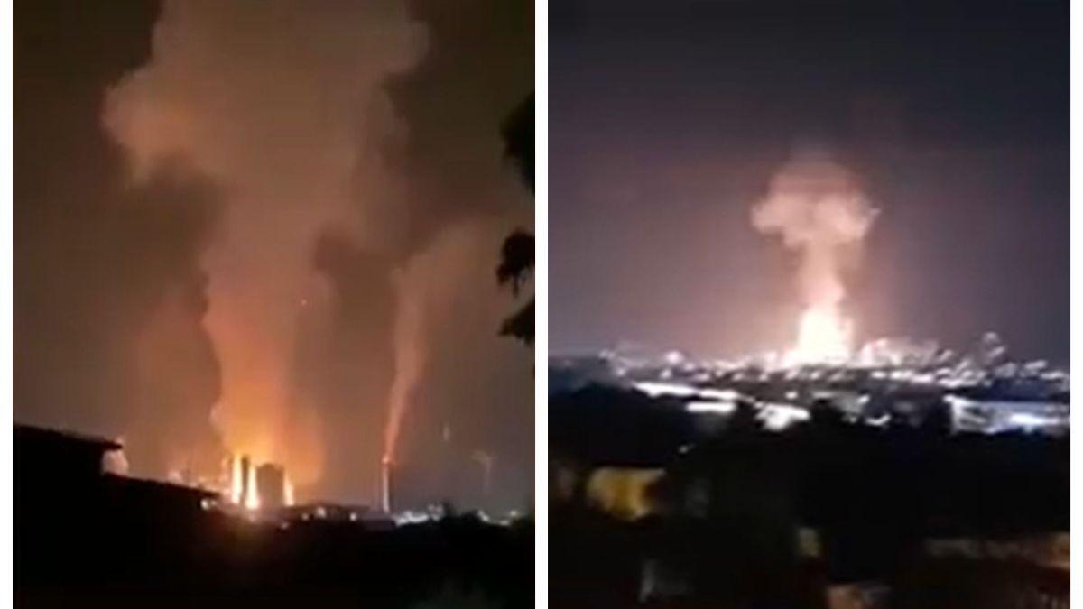 Explozie puternică urmată de incendiu la Combinatul Chimic Azomureș! Un bărbat a fost transportat la spital - Vimarsana News