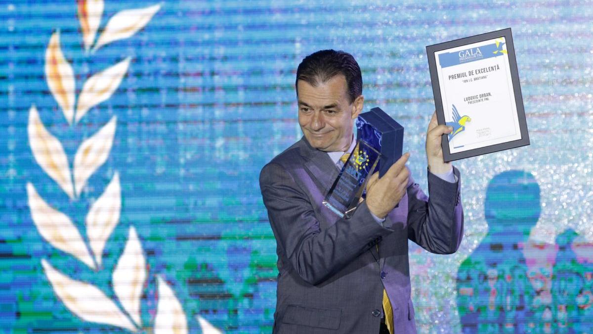 ludovic orban premiu excelenta gala tnl