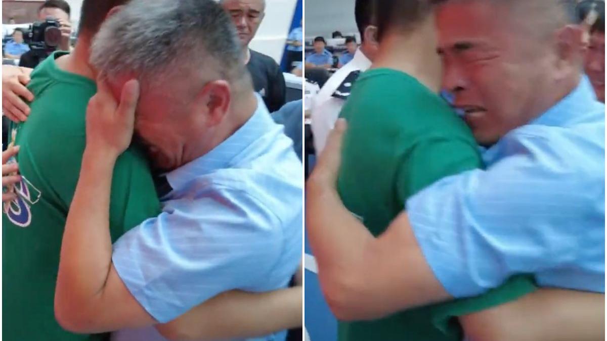 tata gasit fiul rapit 24 ani strabatut kilometri cautare china