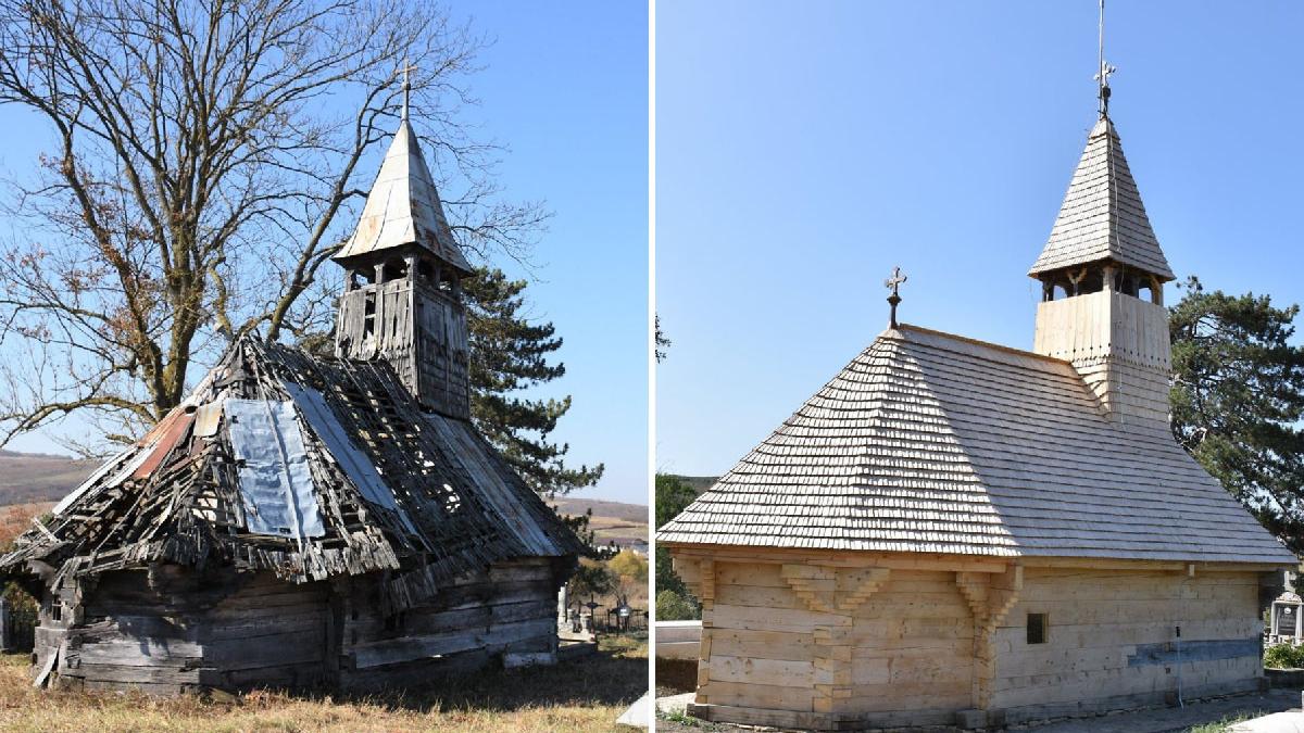 biserica veche de 200 de ani salvata localnici silistea veche cluj