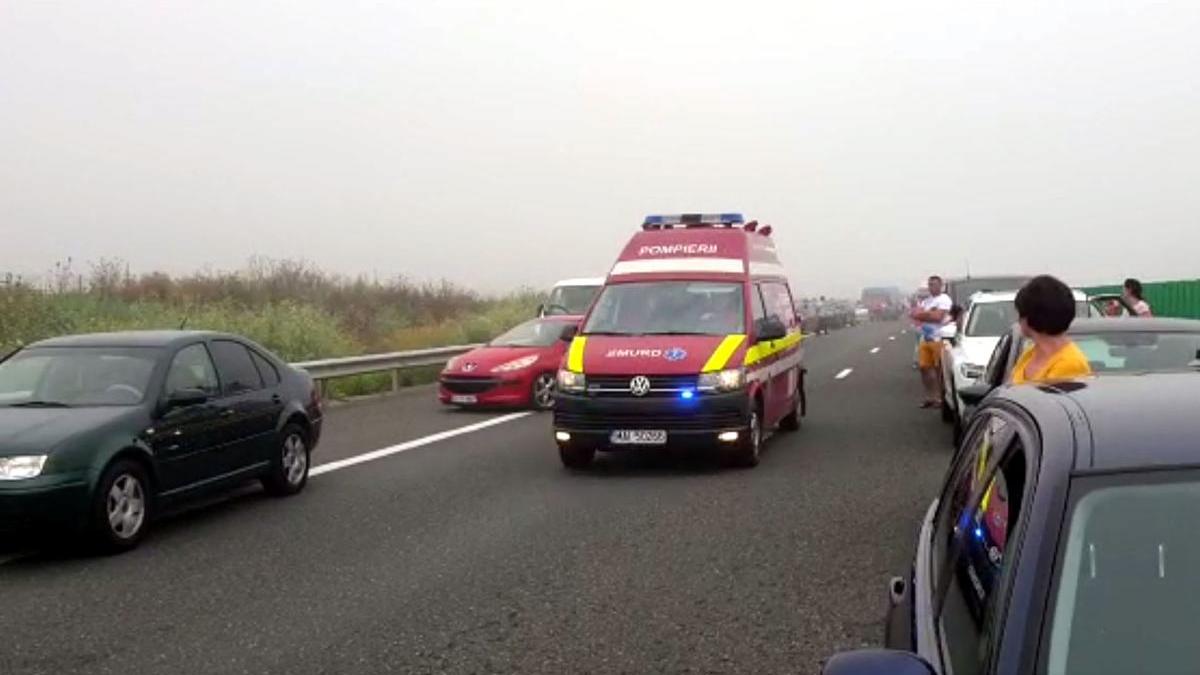 accident autostrada soarelui
