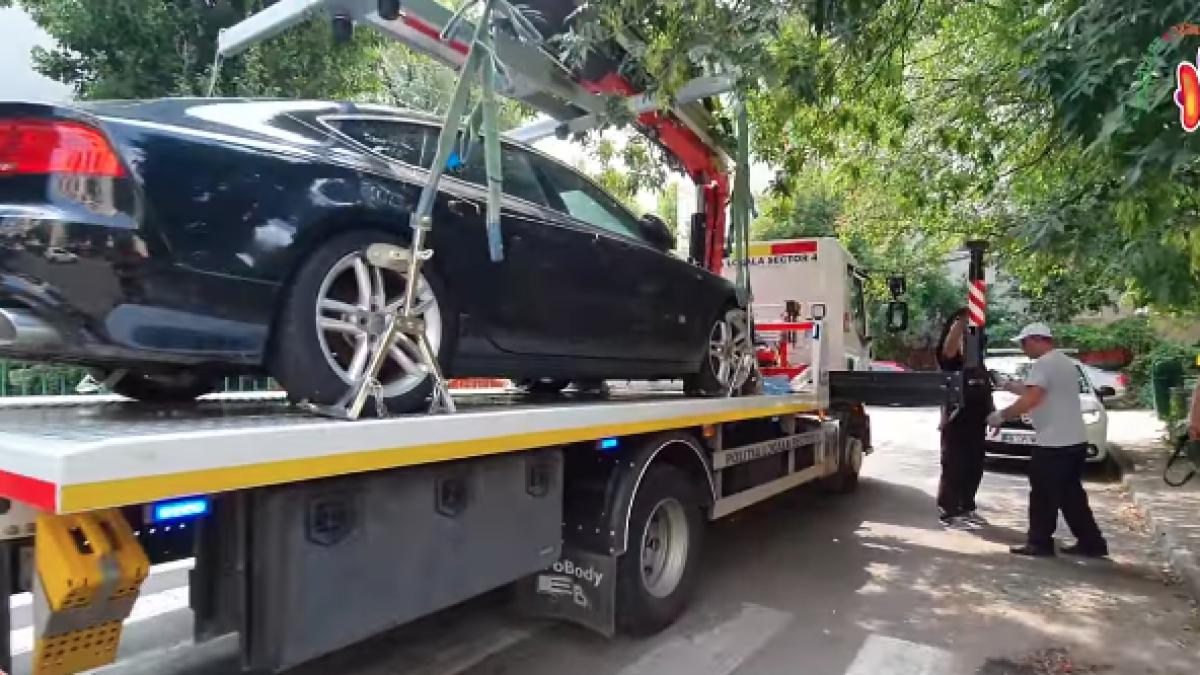 audi parcat trecere pietoni sector 4