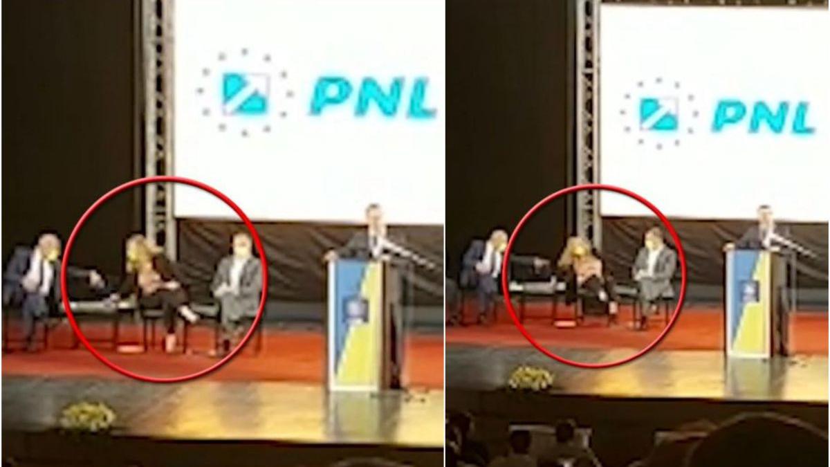 Roberta Anastase a căzut la o reuniune a PNL, după ce scaunul pe care stătea s-a rupt sub ea