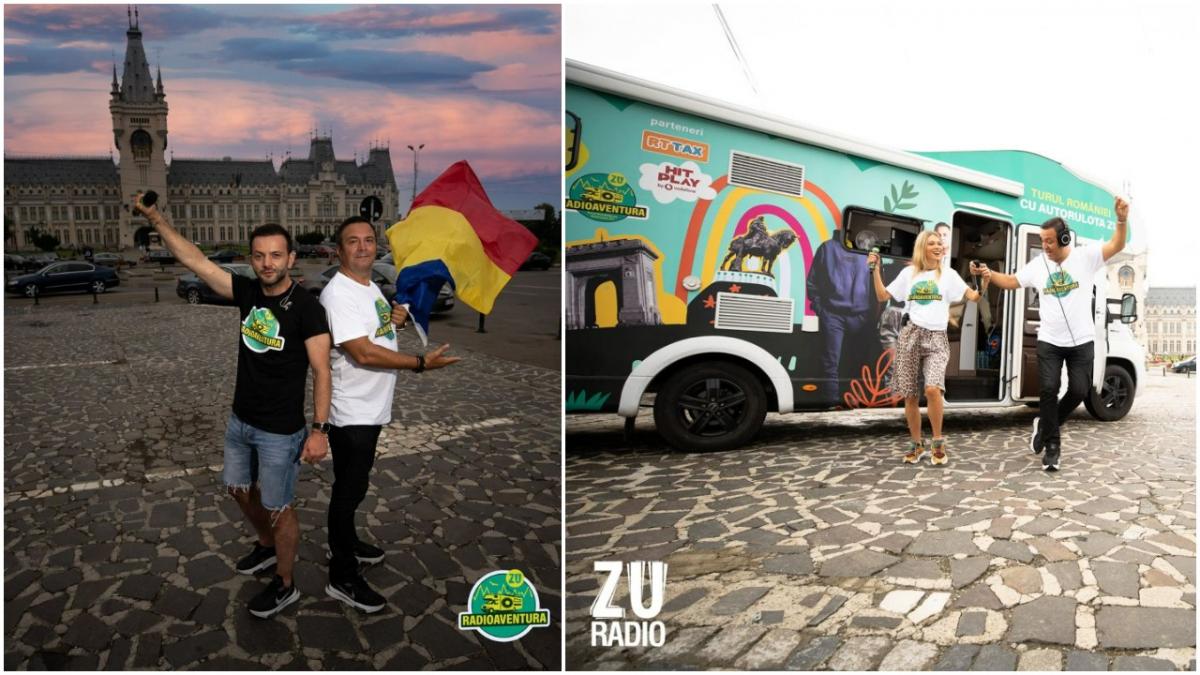 turul romaniei cu autorulota radio zu imagini de la iasi cu mihai morar si daniel buzdugan