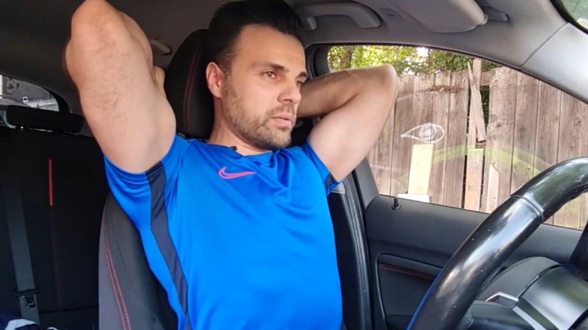 exercitii stretching masina semafor cornel moca