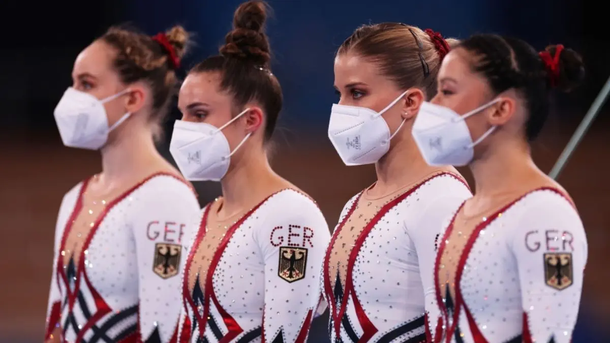 gimnastele din germania decid sa nu mai poarte haine provocatoare la olimpiada pentru a oferi o