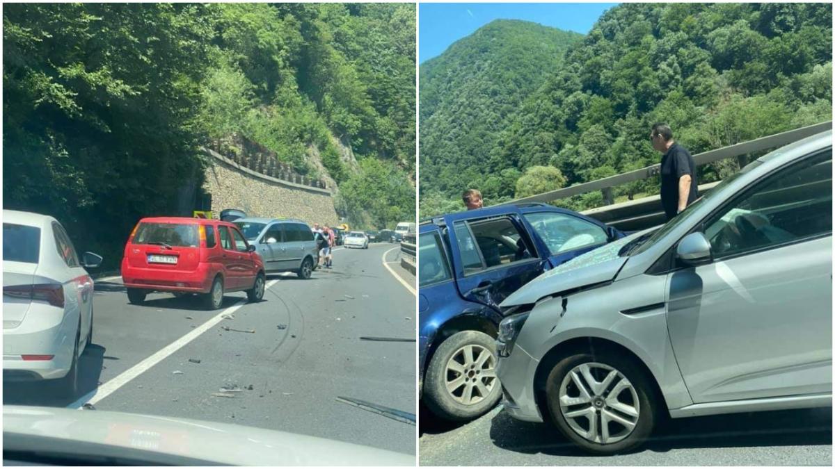 accident grav 4 masini valcea sibiu sofer contrasens