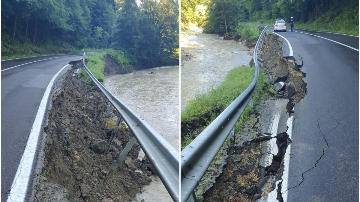 alunecare teren dn1a brasov ploiesti