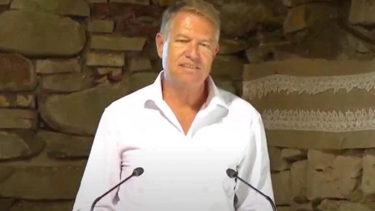 klaus iohannis aparitie rara tinuta festivalul comunitatii sasesti