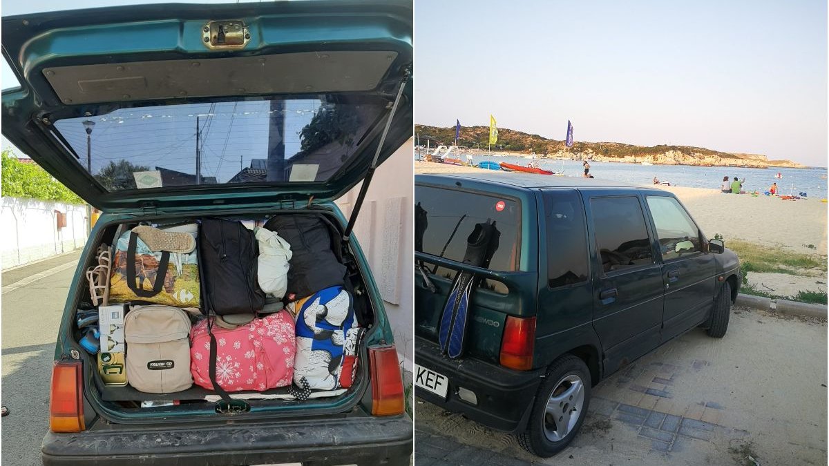 Μια οικογένεια Ρουμάνων έφυγε για την Ελλάδα με ένα Tico, χωρίς εφεδρικό λάστιχο
