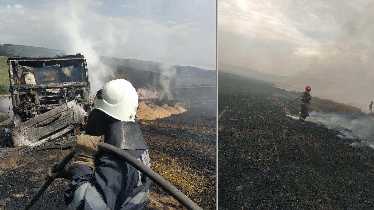 incendiu lan grau bunesti vaslui