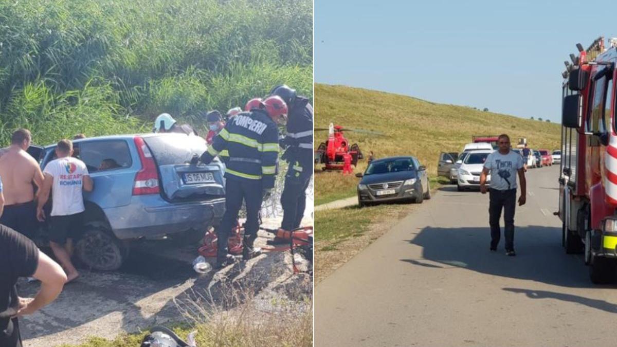 masina baraj accident iasi
