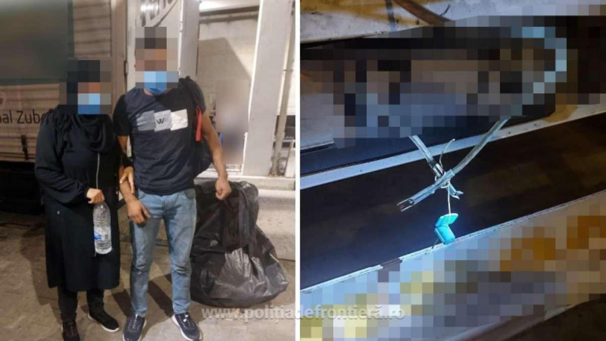 doi migranti incercat treaca romania bulgaria infasurati folie aluminiu saci plastic