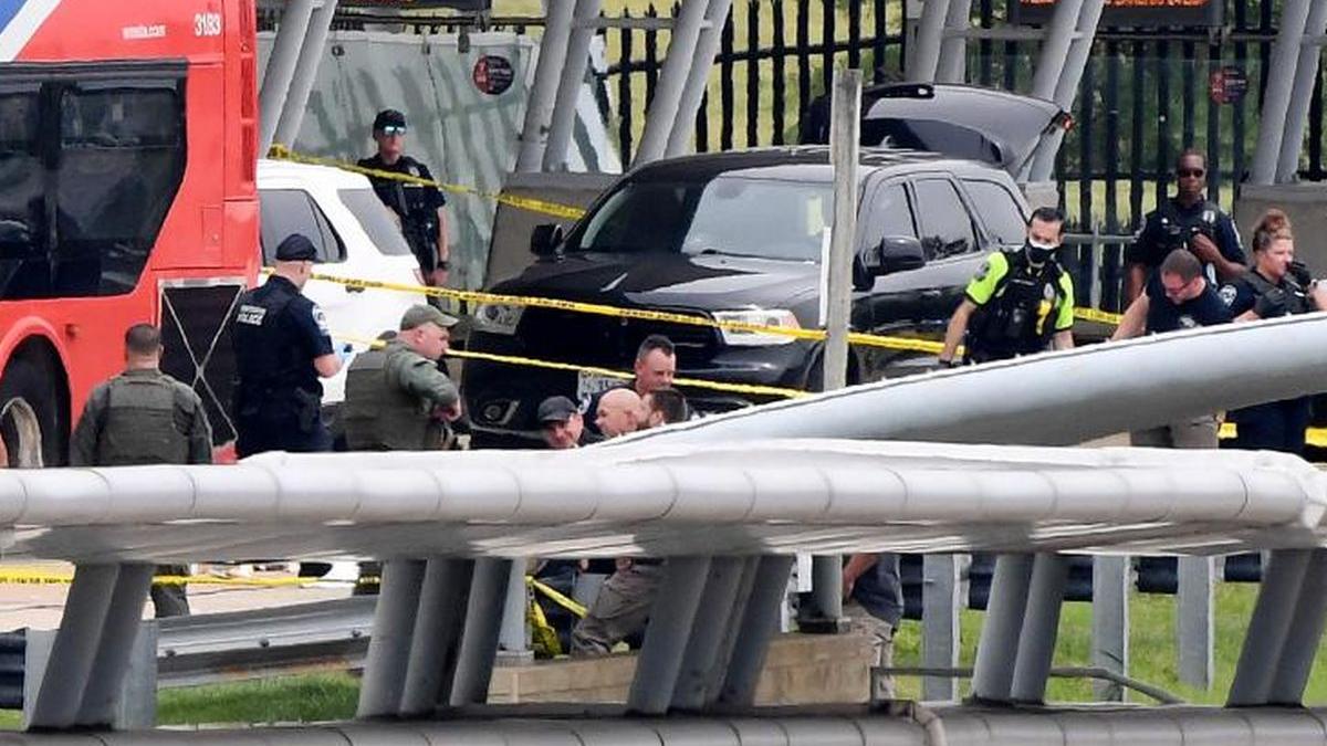 politist ucis pentagon washington incident armat woodrow kusse pfpa