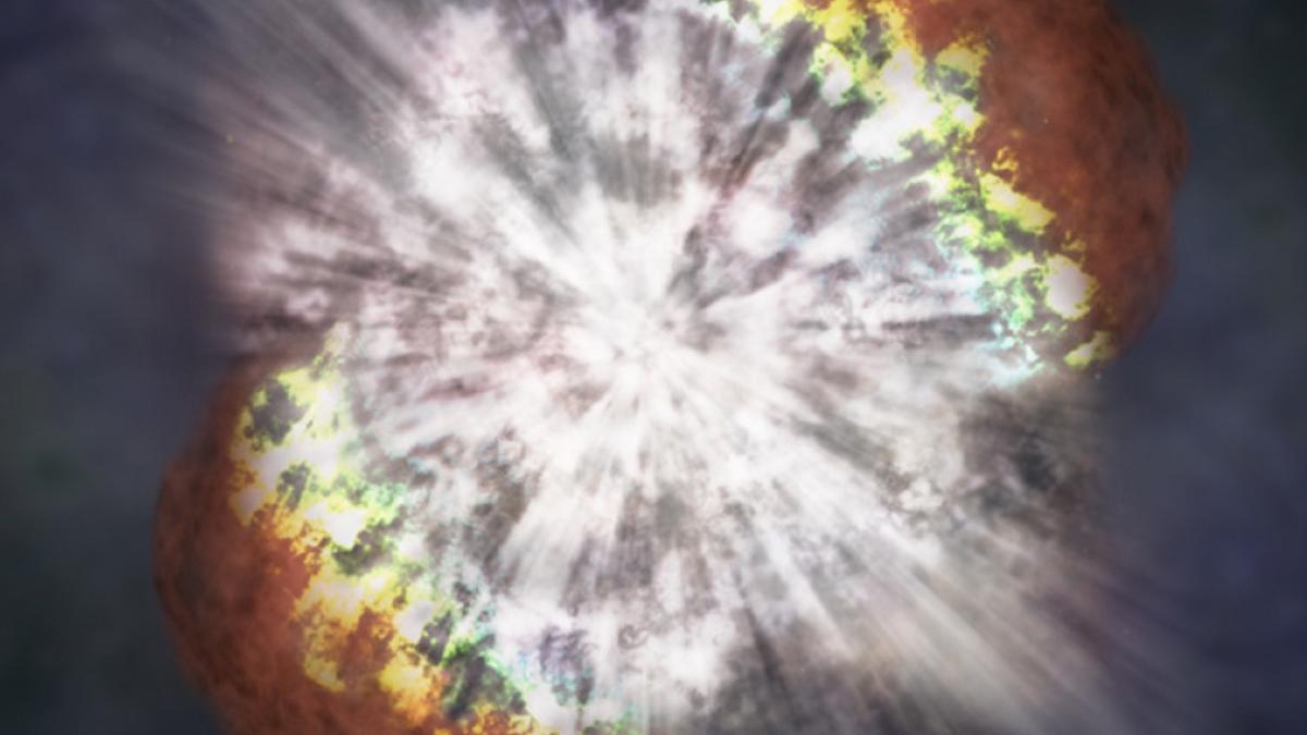 imagini in premiera din timpul exploziei unei supernove cercetatori australia