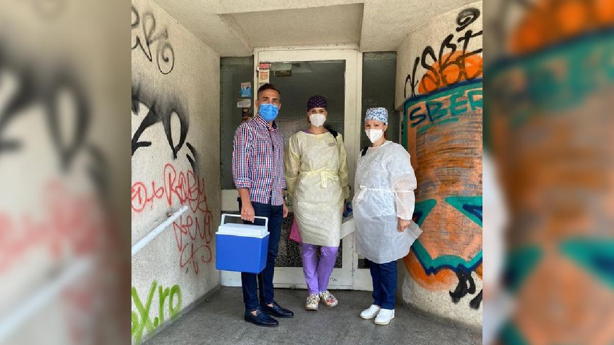 valeriu gheorghita promoveaza campania de vaccinare pe litoral vama veche