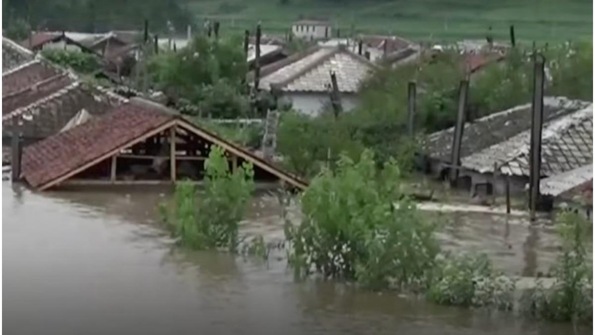 inundatii coreea de nord