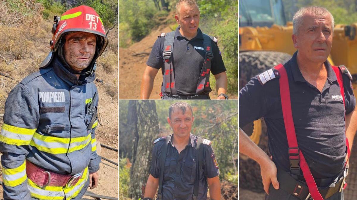 pompieri romani voluntari incendii grecia