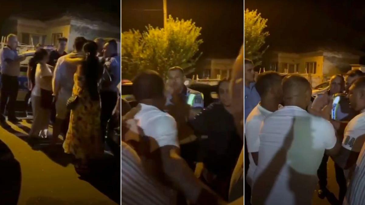 scandal rromi politisti rosiori de vede