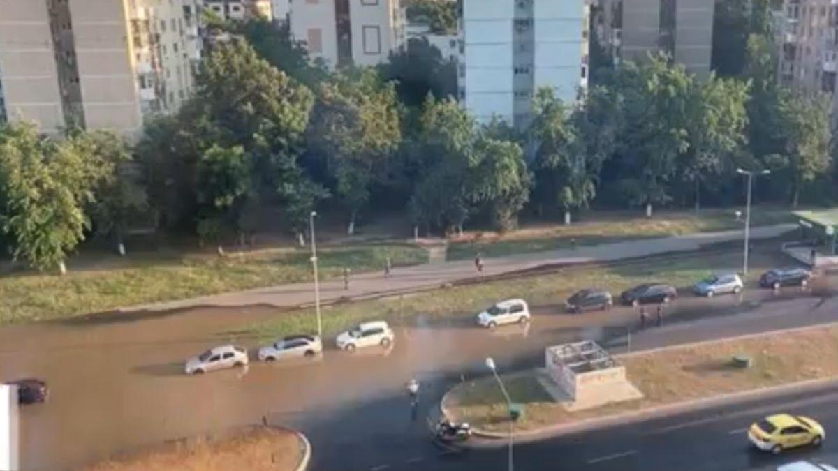 strada inundata conducta sparta drumul taberei