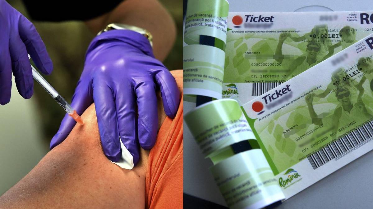 romanii vaccinati vor primi septembrie bonuri masa valoare 100 lei
