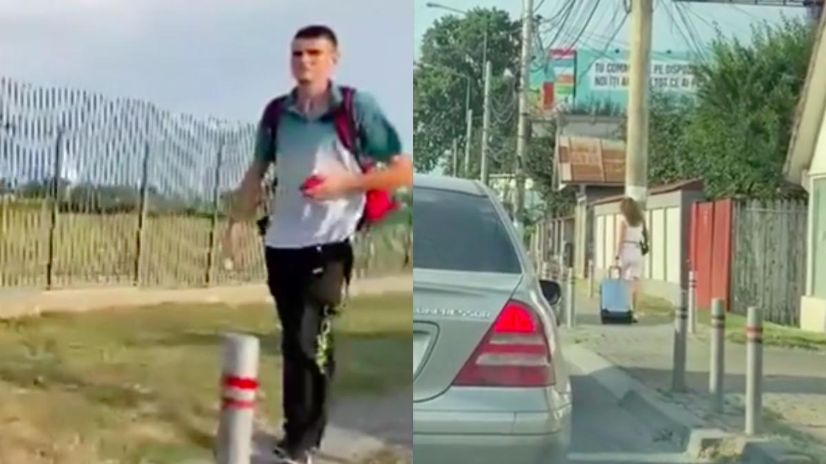 trafic blocat dupa accident otopeni cei care aveau zbor au fugit pe jos cu bagajele