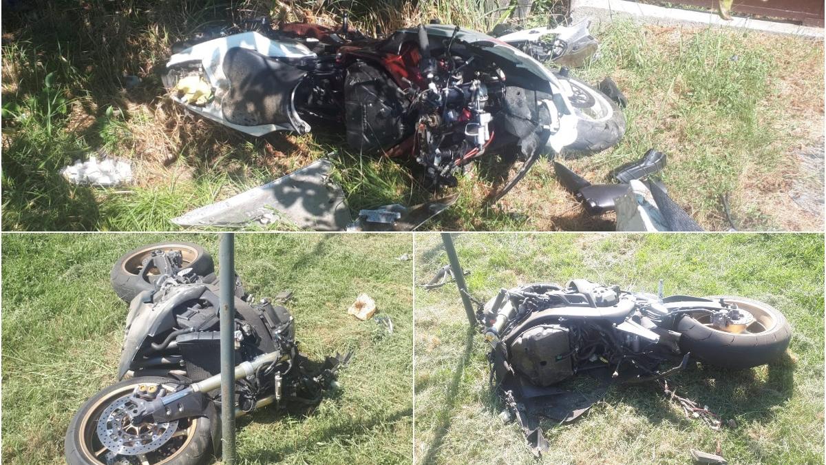 accident motociclete topoloveni arges