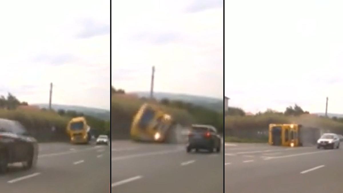 camion rasturnat e85 dumbraveni