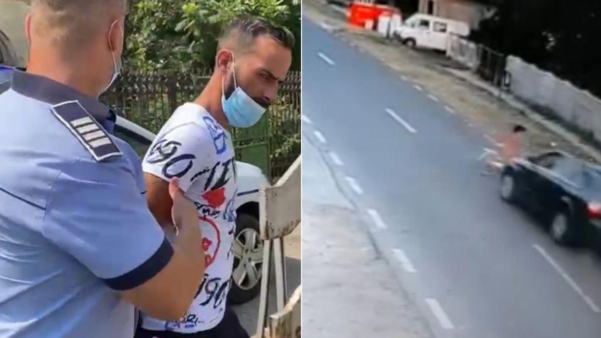 sofer lovit fetita bicicleta accident bistret dolj retinut