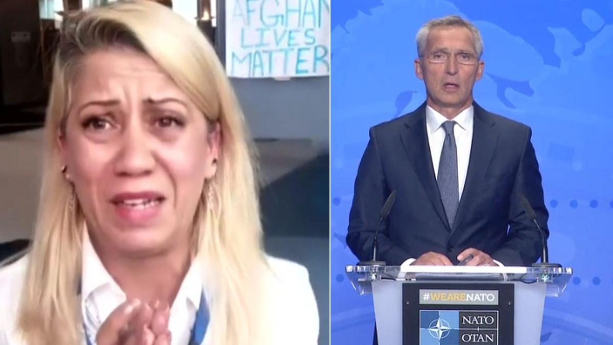 lailuma sadid bruxelles morning jens stoltenberg nato sua trump vieti afgane